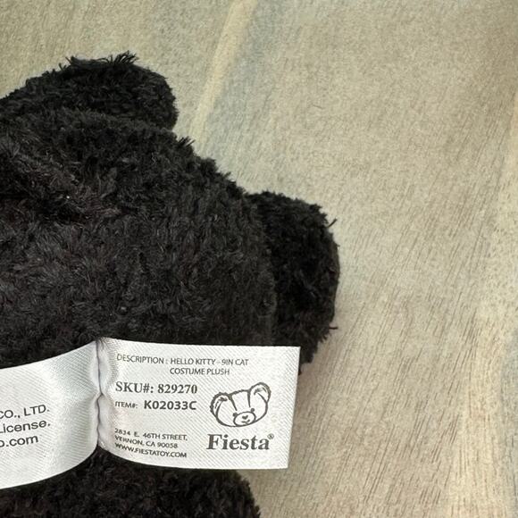 Halloween Hello Kitty Black Cat Plush Sanrio 2023 Cracker Barrel New Collectible - Picture 14 of 15